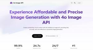 4oImageAPI.io: Affordable and Reliable 4o Image API(The latest released) Website