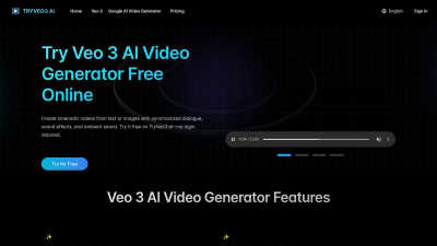 TryVeo 3 - AI tool for Video