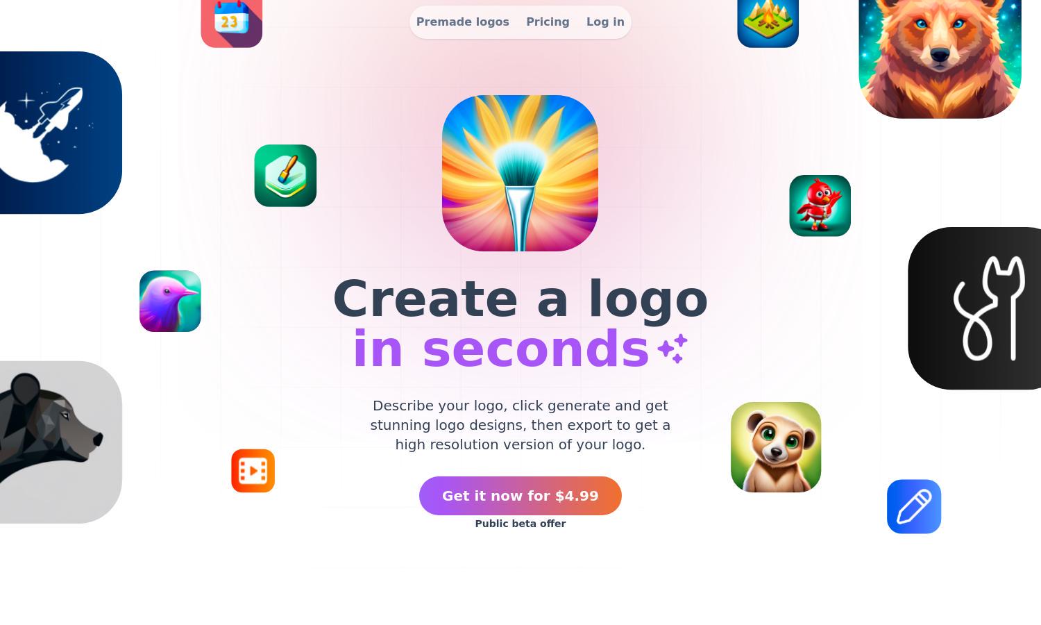 AppLogoCreator Website