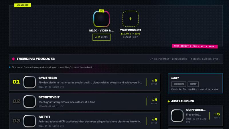 DebutPin screenshot