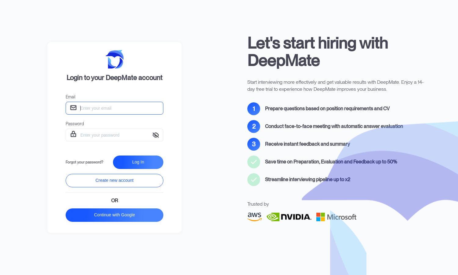 DeepMate Website