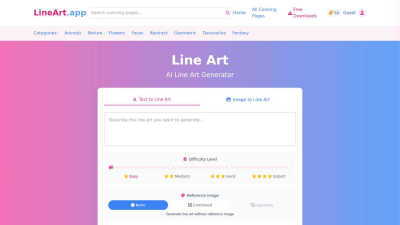 lineart.app - AI tool for Content Creation