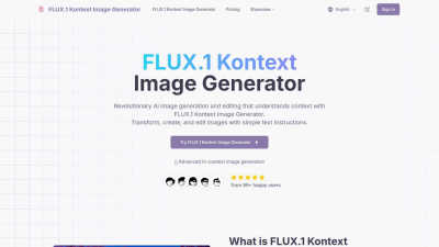 FLUX.1 Kontext Image Generator - AI tool for AI Assistants