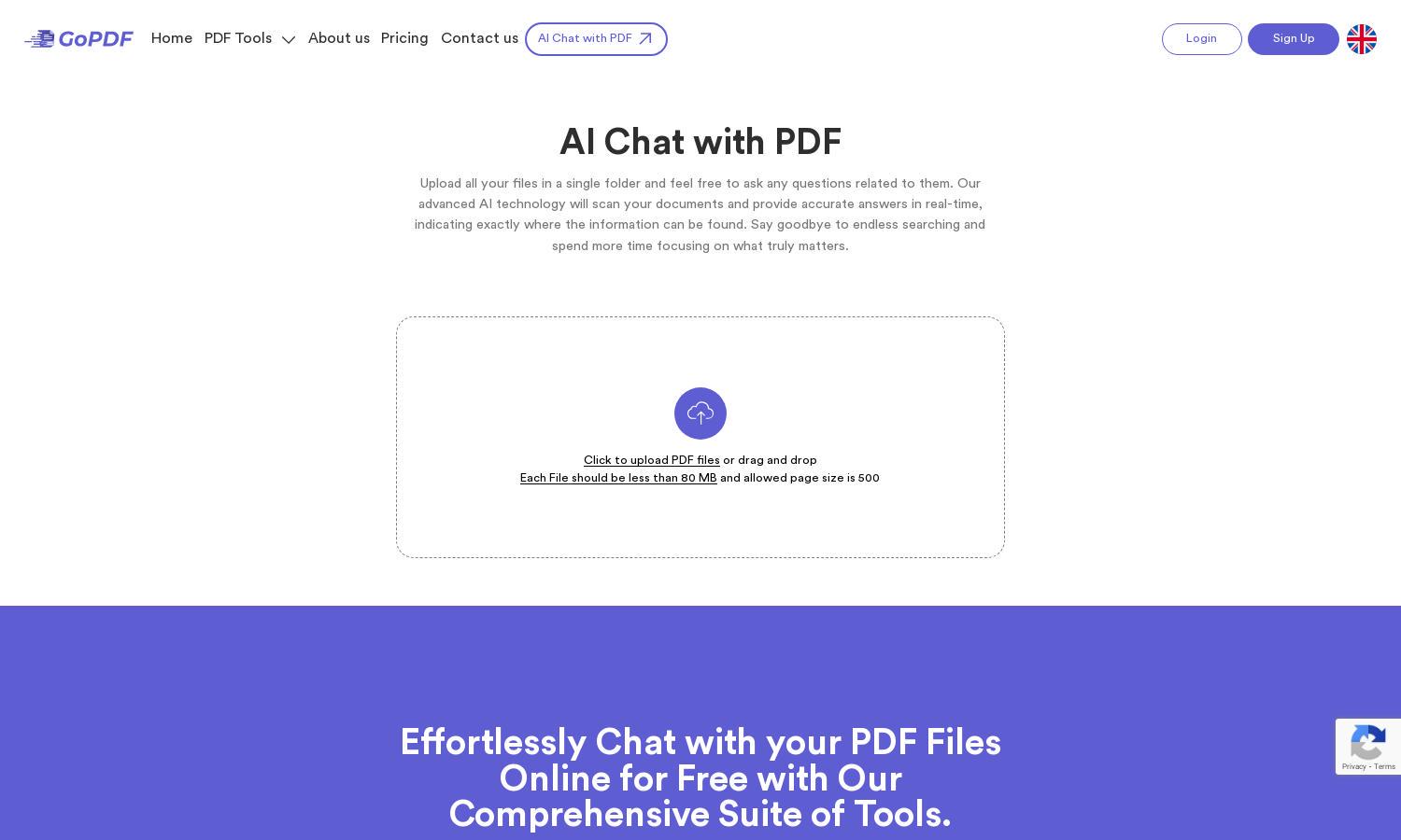 GoPDF Website