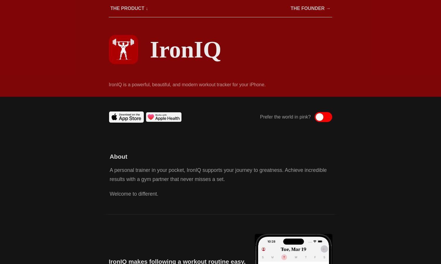 IronIQ LLC Website