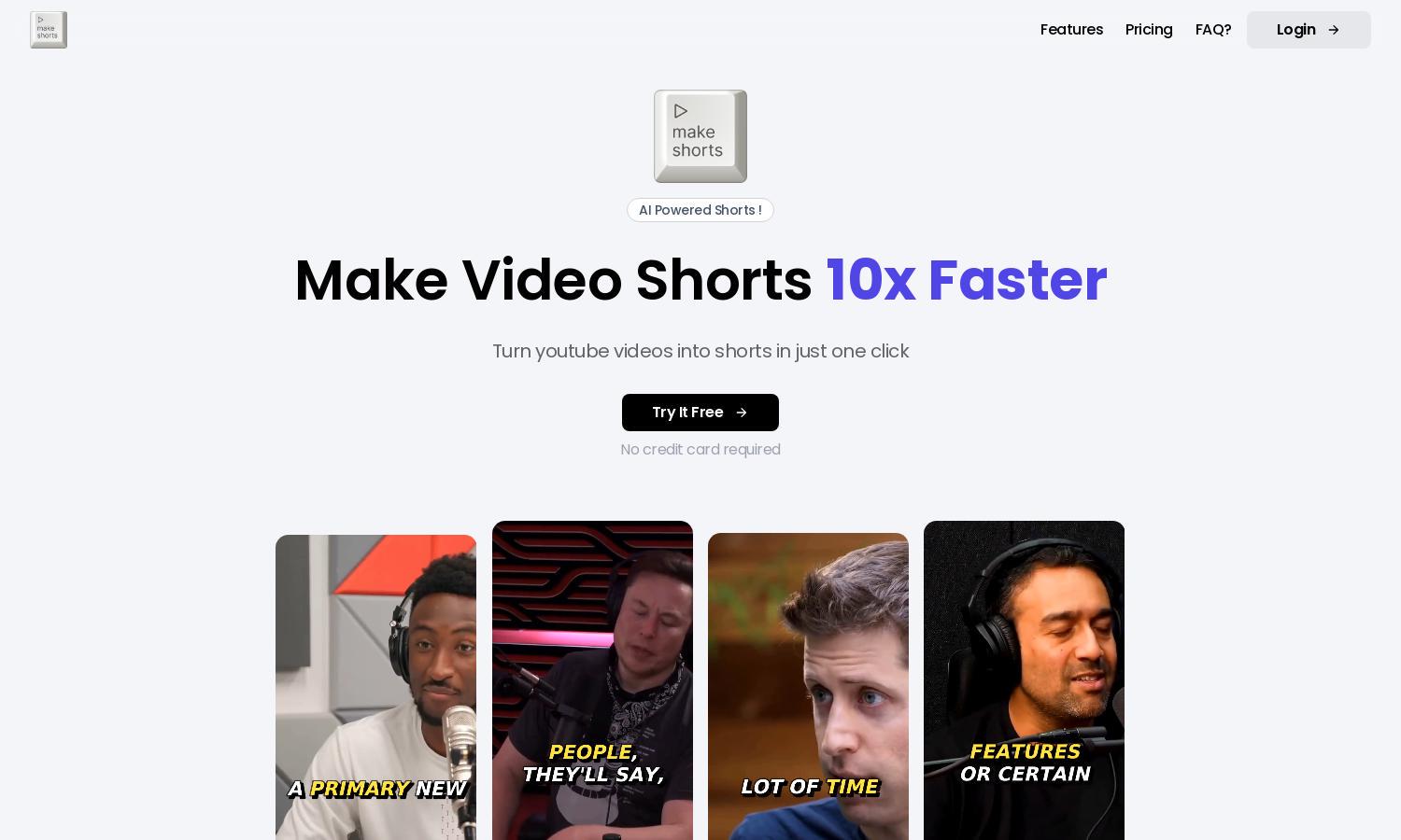 MakeShorts Website