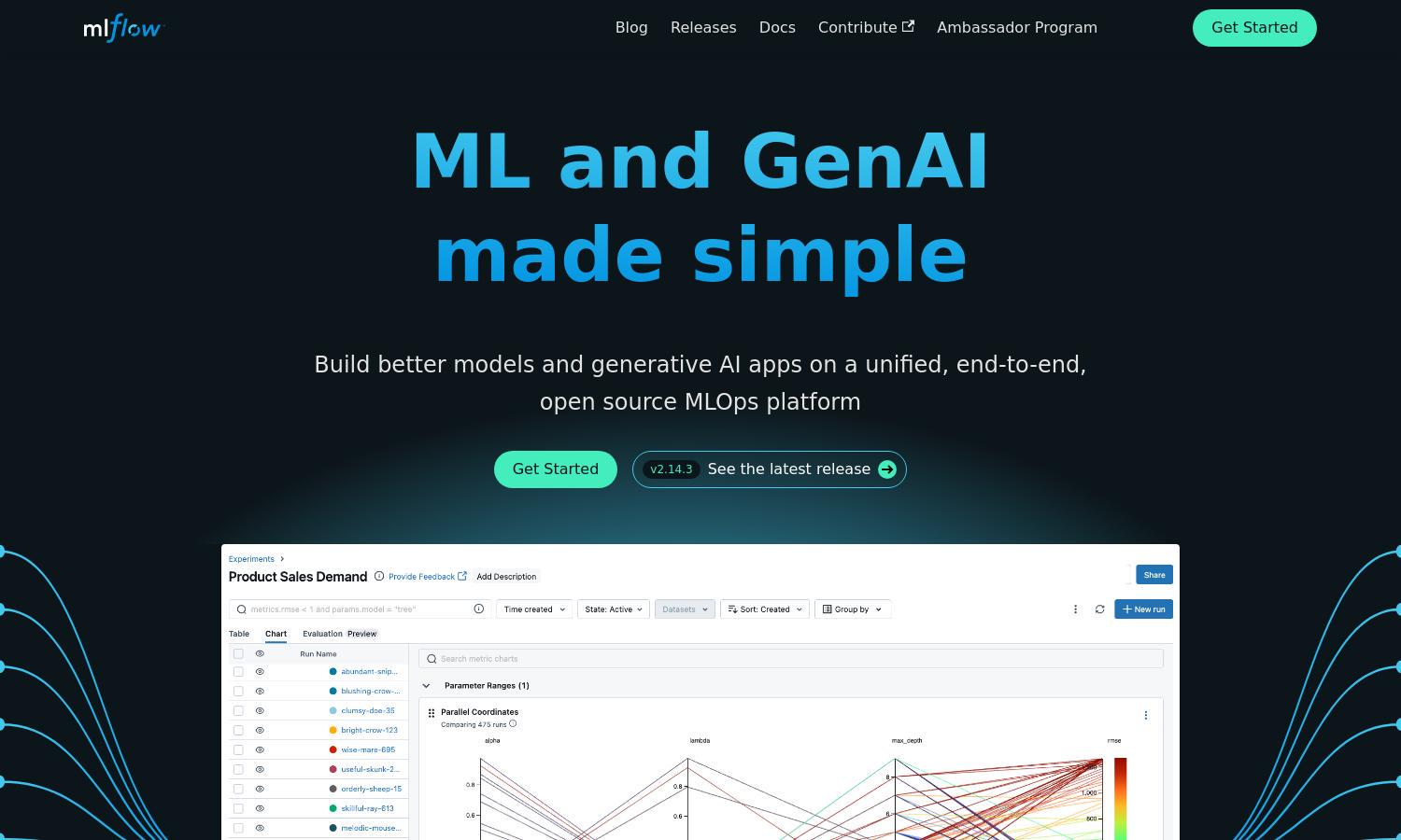 MLflow Website