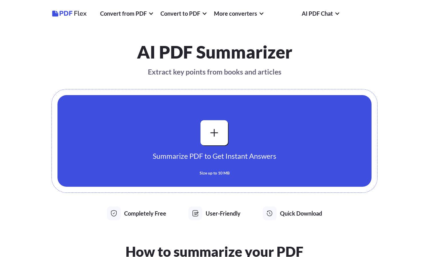 PDF Flex Website