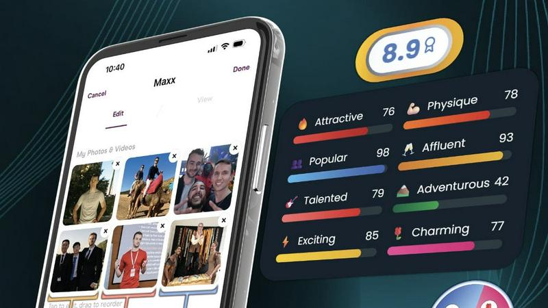 Photomaxxer application interface and features