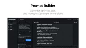Prompt Builder screenshot