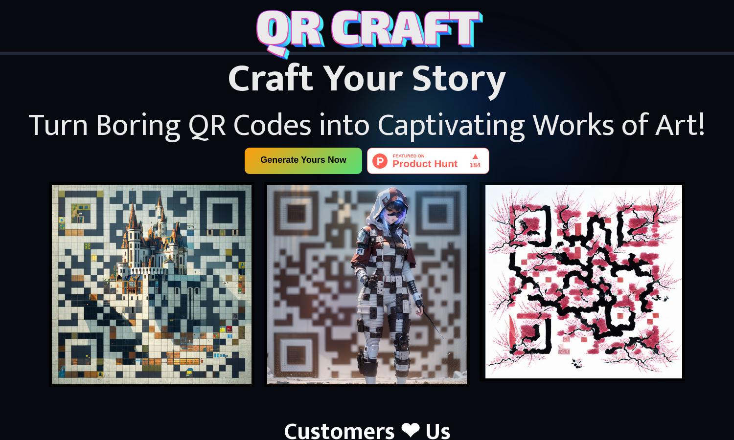 QRCraft Website