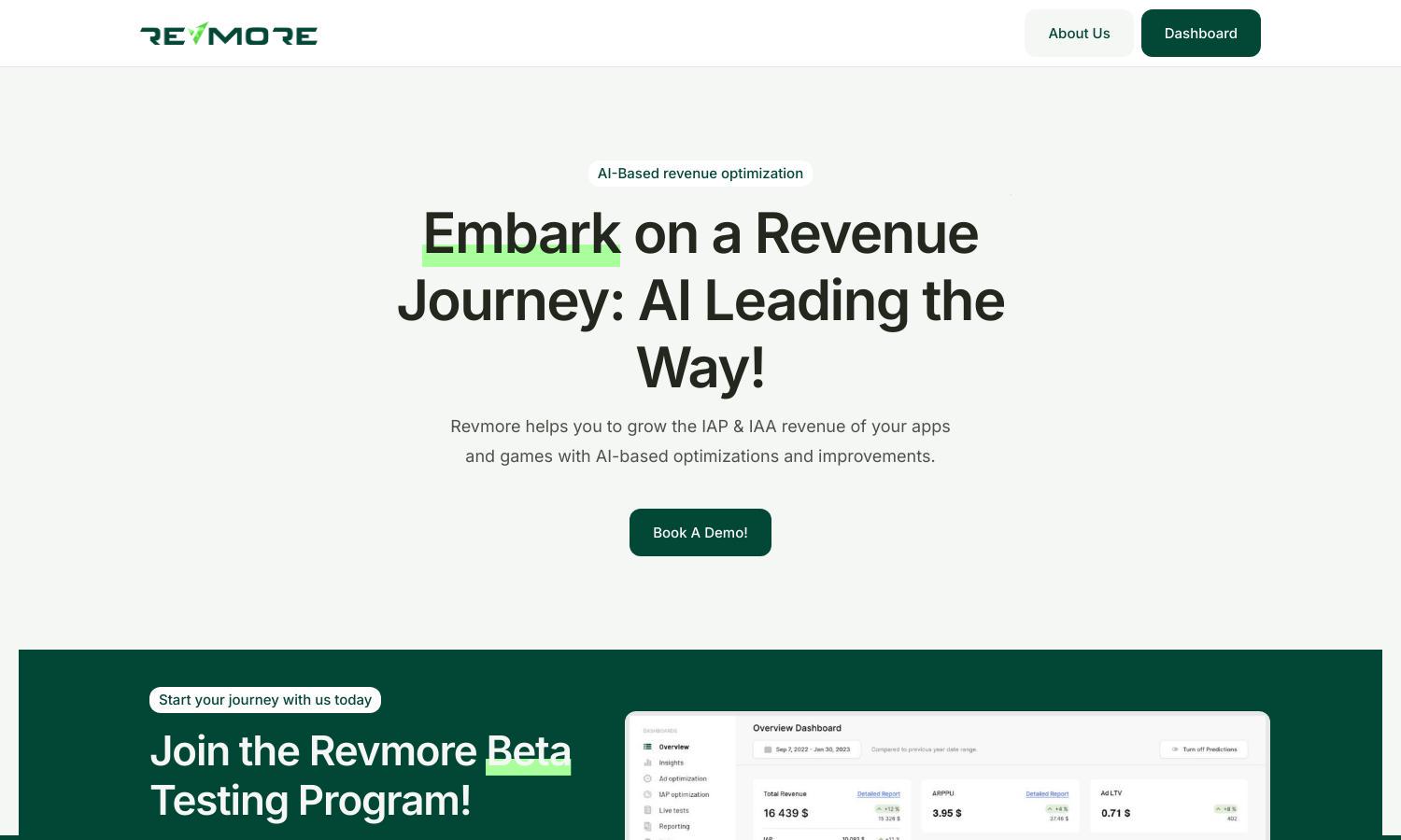 Revmore Website