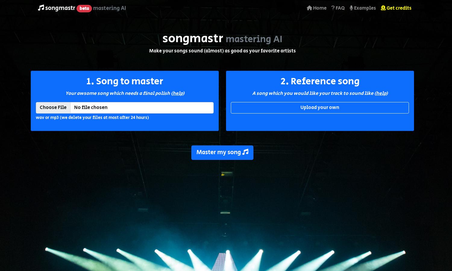 Songmastr Website