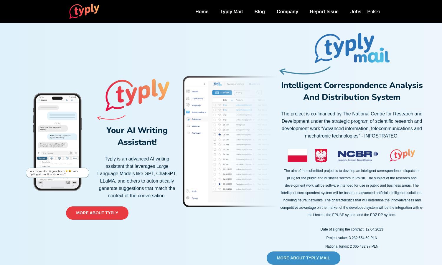 Typly Website